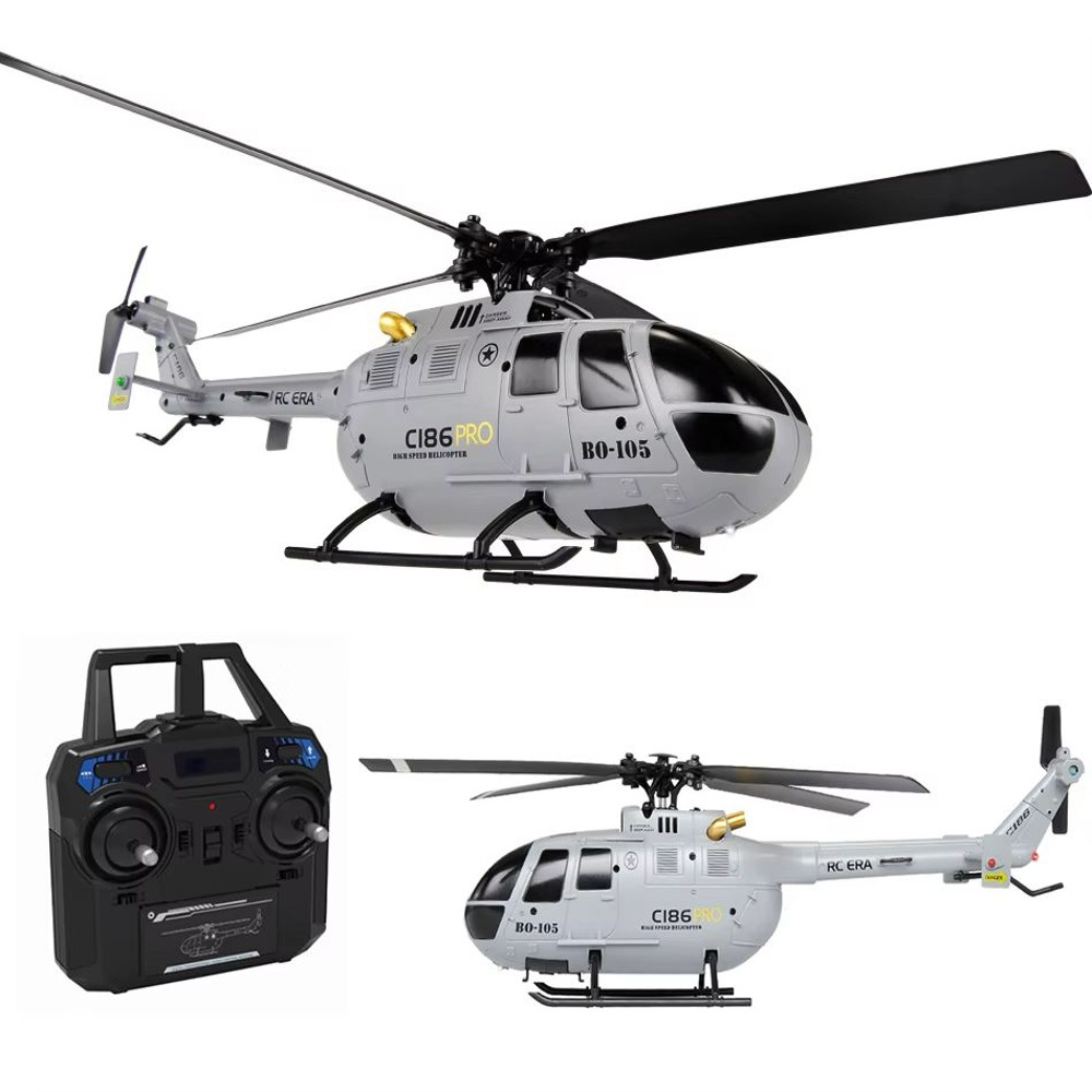 C186 Pro RC Helicopter With 6Axis Gyro Stabilization  Precision Remote Control Helicopter For Begin 0