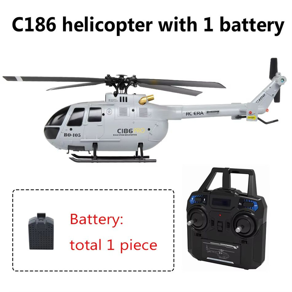 C186 Pro RC Helicopter With 6Axis Gyro Stabilization  Precision Remote Control Helicopter For Begin 6