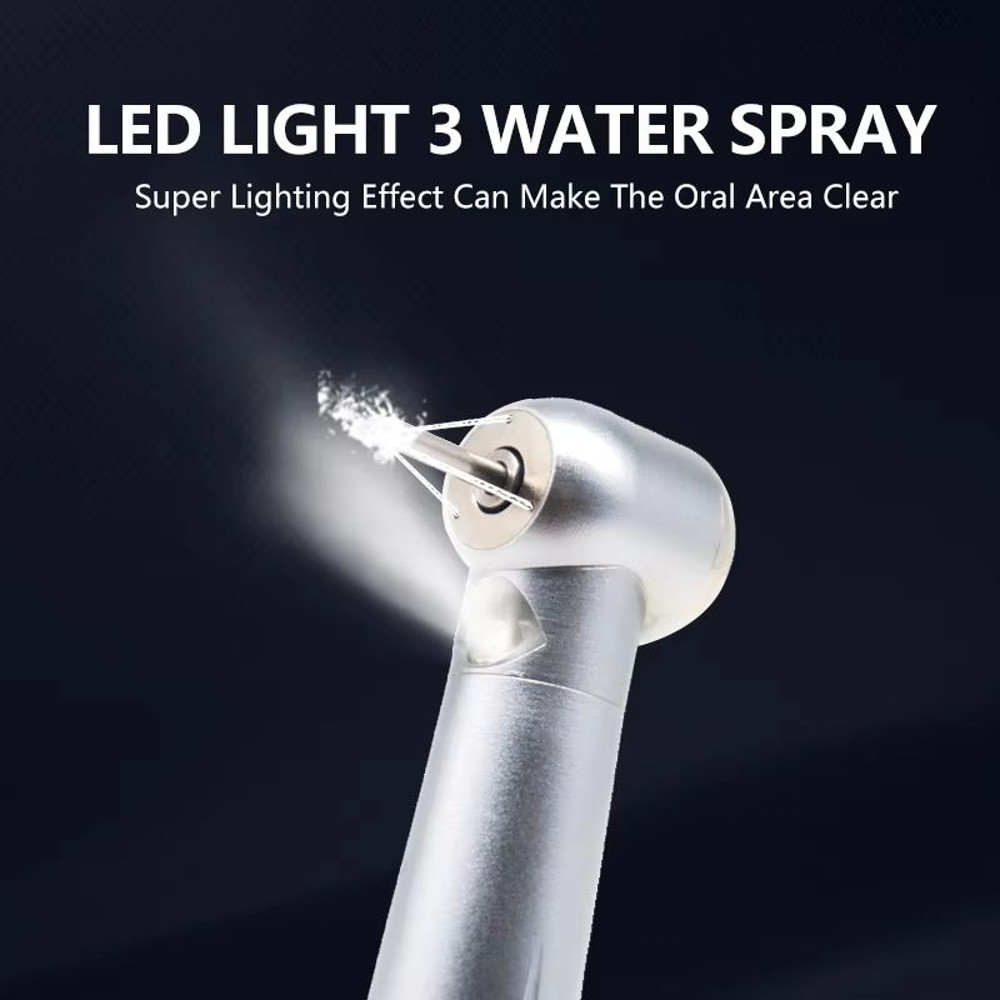 ProBright HighSpeed Dental Handpiece With LED Light  Air Turbine Rotation Hand Tool For Precision D 1
