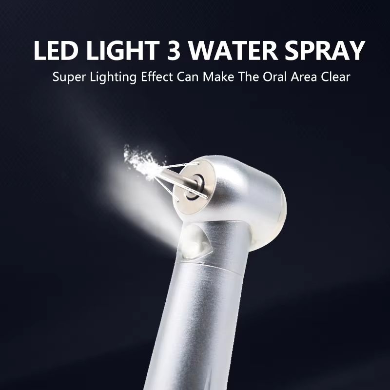 ProBright HighSpeed Dental Handpiece With LED Light  Air Turbine Rotation Hand Tool For Precision D 1