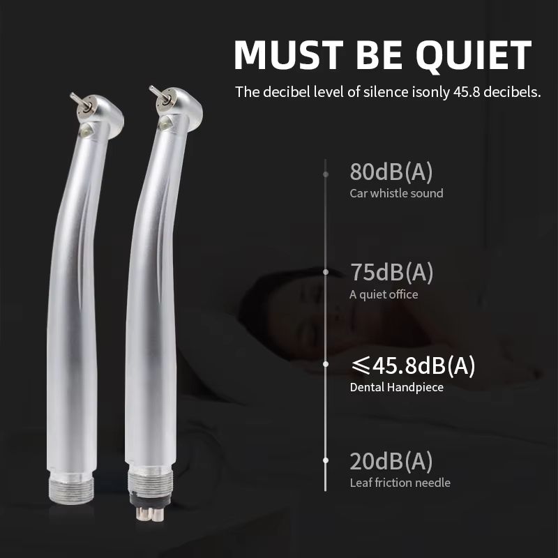 ProBright HighSpeed Dental Handpiece With LED Light  Air Turbine Rotation Hand Tool For Precision D 3
