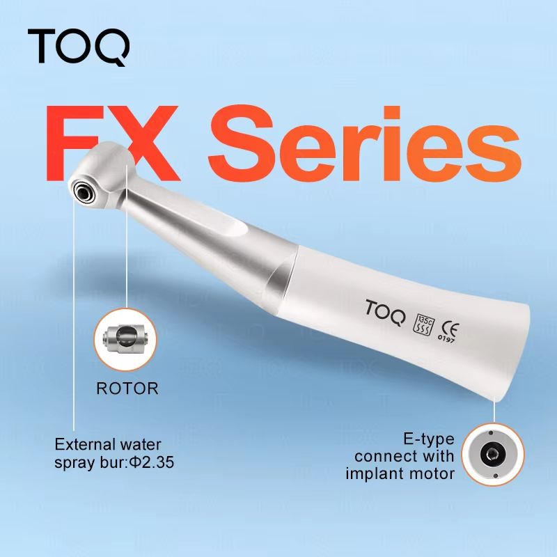 ProCare FX LowSpeed Dental Handpiece Set  24 Hole Air Motor With Contra Angle  Straight Handpiece F 9