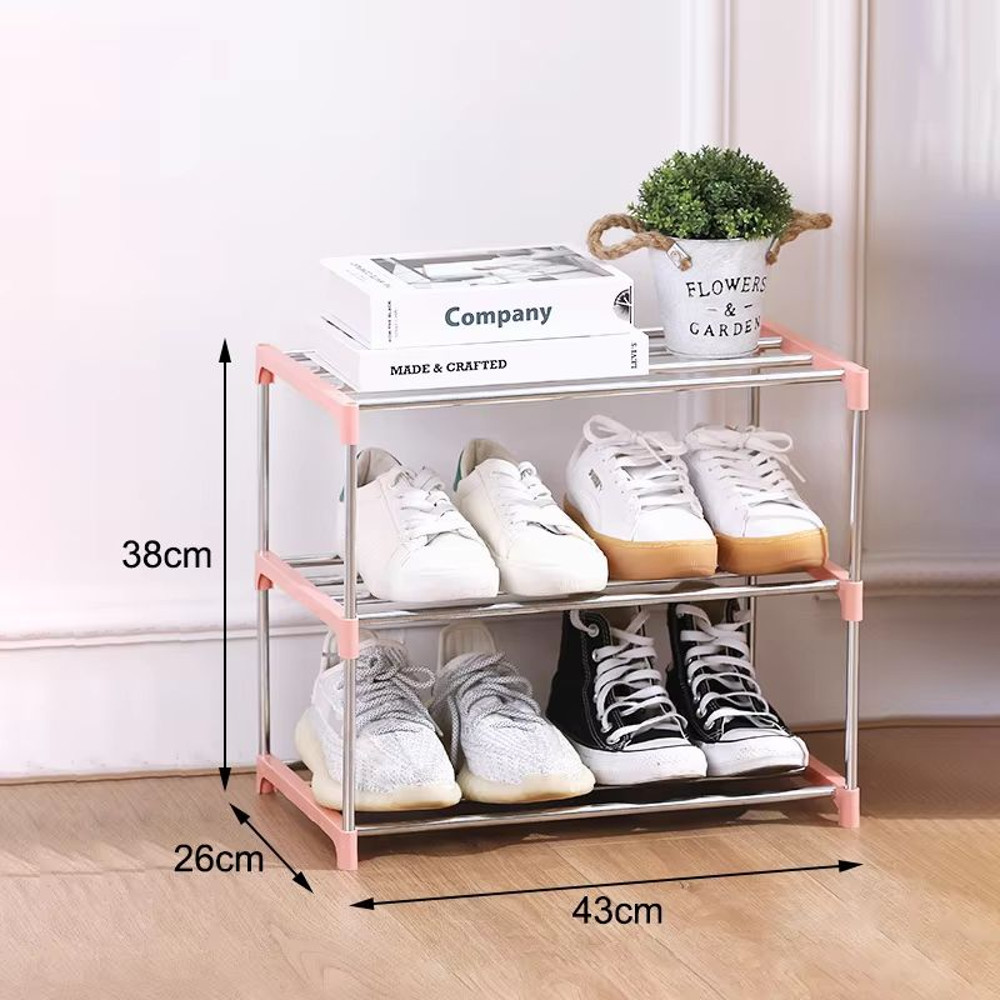 FlexiSpace 34Tier MultiLayer Shoe Rack SpaceSaving Storage Organizer For Neat Modern Homes 6