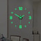 EuraGlow Luminous DIY Wall Clock Modern Silent 3D Digital Clock With PunchFree Installation For Ho 0