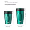 Tyeso Vintage Insulated Coffee Mug Portable 304 Stainless Steel Travel Cup For Hot Cold Drinks On 4