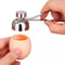 Stainless Steel Egg Topper Cutter Precision Boiled Raw Egg Opener Tool 0