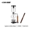 MHW3BOMBER Japanese Siphon Coffee Maker Premium Vacuum Brewer With Wooden Handle 13 Cup Glass Drip 6