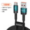 Toocki 100W USB TypeC Fast Charging Cable 6A HighSpeed Data Cable For Samsung Xiaomi Huawei OnePlu 9