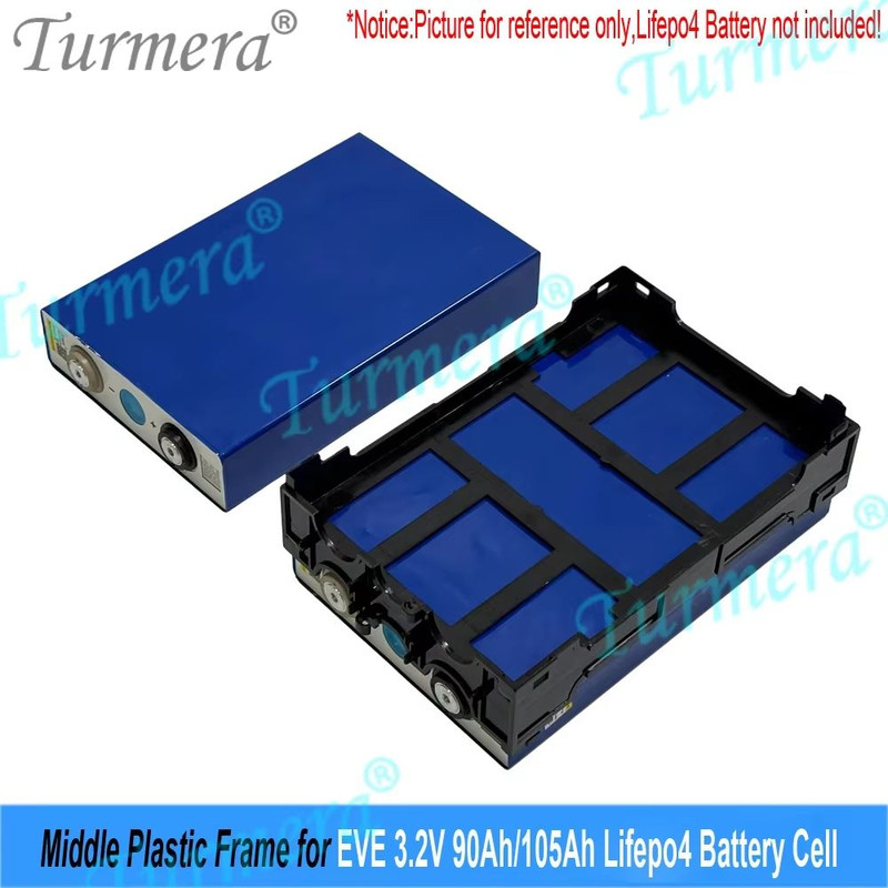 2025 FlameRetardant 12V Battery Frame For Lifepo4 Cells HeavyDuty ABSPC Plastic Holder With Latche 2