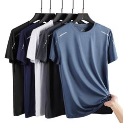 chrlck quick-dry men's outdoor performance t-shirt – breathable running, hiking & fishing tee