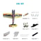 3D Mercury FixedWing RC Airplane Kit Aerobatic DIY Remote Control Plane For Advanced Flying 7