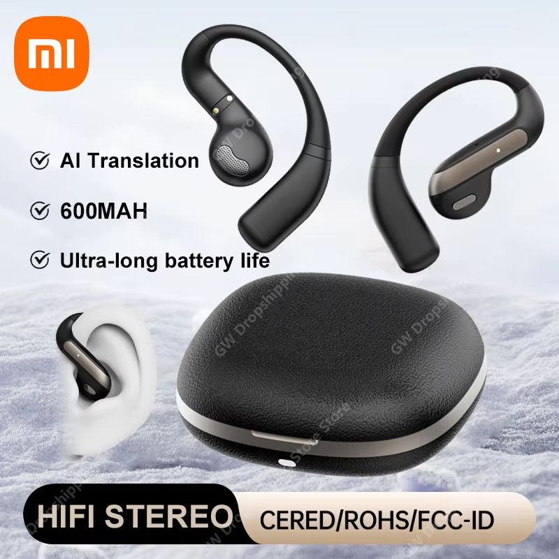 Xiaomi AI Smart Translation Bluetooth Headset  Noise Cancelling Wireless Earphones With Mic  Waterp 0