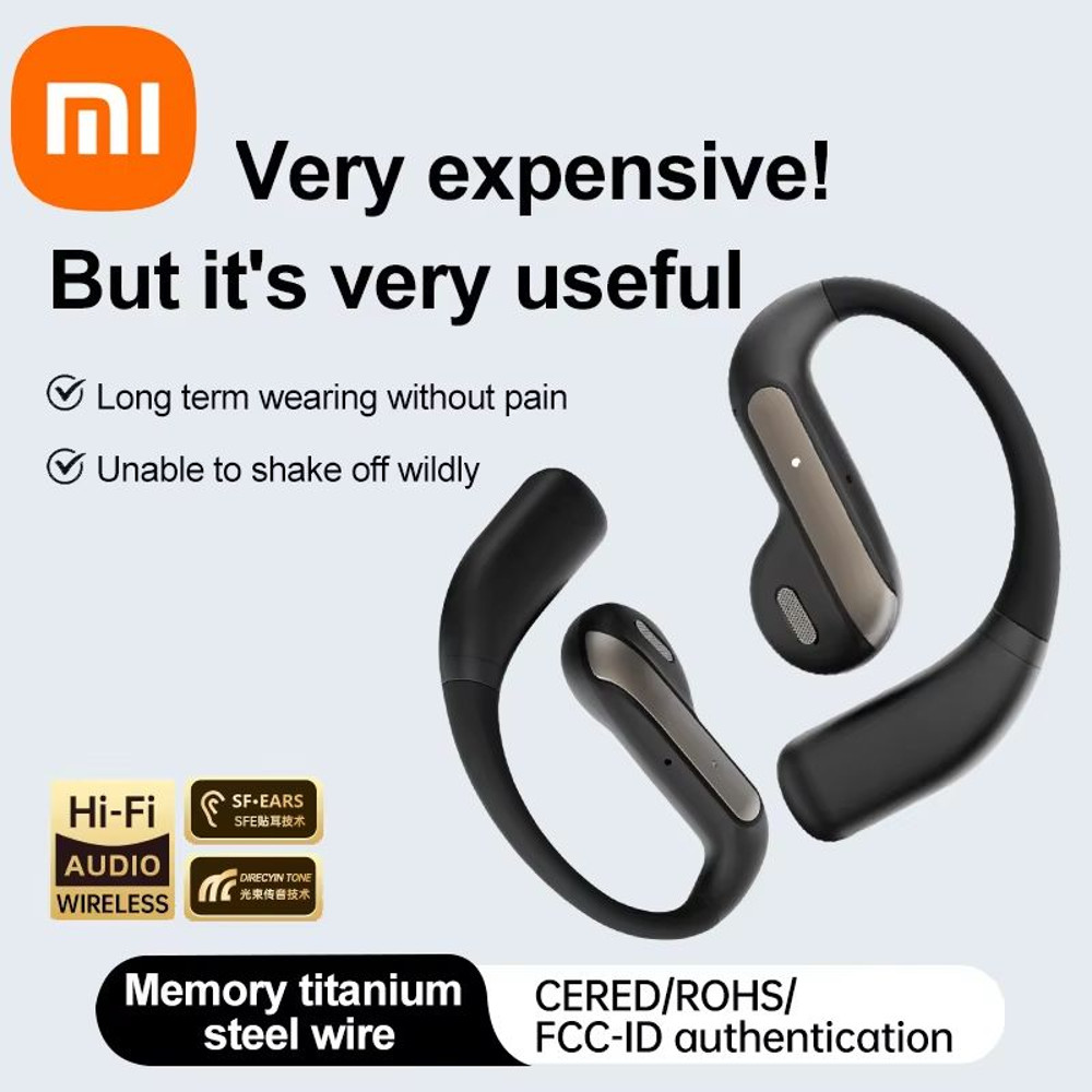 Xiaomi AI Smart Translation Bluetooth Headset  Noise Cancelling Wireless Earphones With Mic  Waterp 1