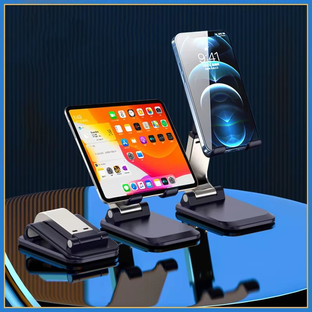 Foldable ABS Adjustable Phone  Tablet Stand  Portable Desk Holder For Smartphones And IPads 1