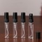 Black Refillable Glass Perfume Bottles 2ml To 10ml Portable Empty Cosmetic Sample Vials 50100PCS S 4