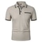 2025 Mens Casual Polo Shirt Breathable Short Sleeve Summer Top With Pocket Design 8