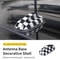 Carbon Fiber Style Antenna Decoration Cover For MINI Cooper S JCW F55 F56 F65 F66 Car Exterior Tri 15