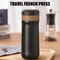 DoubleWalled Stainless Steel French Press Coffee Maker 2Layer Filter Vacuum Insulated Brewer For H 1