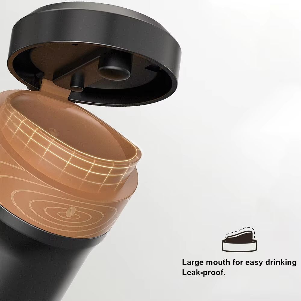 DoubleWalled Stainless Steel French Press Coffee Maker  2Layer Filter Vacuum Insulated Brewer For H 3