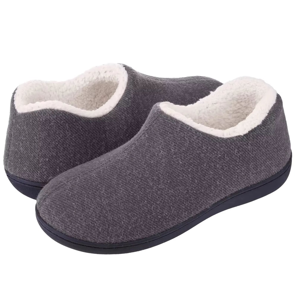 Bebealy Womens Fuzzy Warm Cotton Slippers Indoor Outdoor Comfort Shoes 0