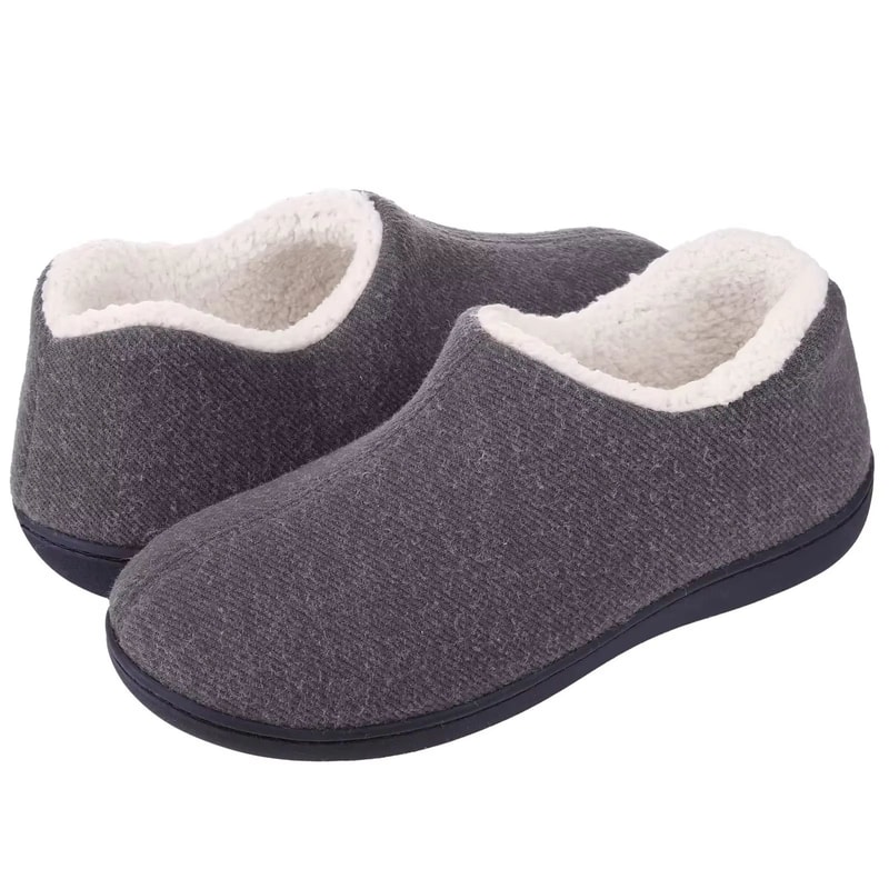Bebealy Womens Fuzzy Warm Cotton Slippers Indoor Outdoor Comfort Shoes 0