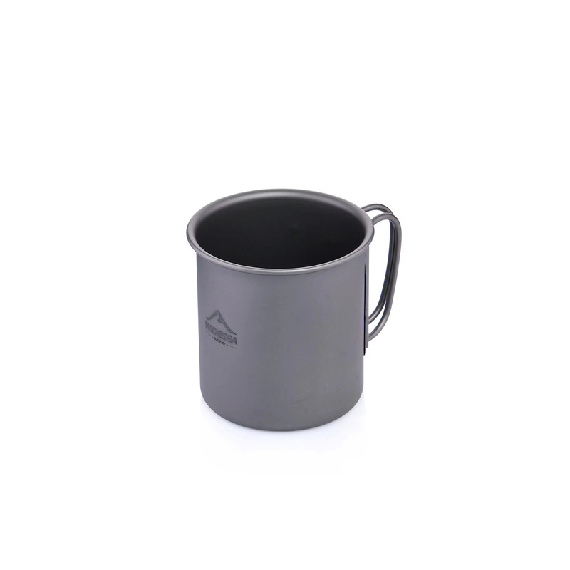 Widesea Titanium Camping Mug Durable Outdoor Cookware For Travel Hiking 7