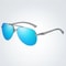 Polarized Metal Frame Sunglasses For Men Women Classic Driving Mirror Lens 9