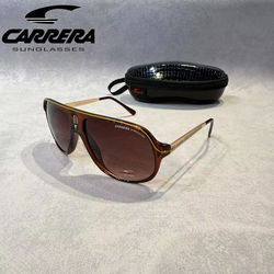 carrera ca020 oversized vintage sunglasses – unisex retro square eyewear for driving & outdoor style
