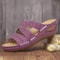 2024 Premium Orthopedic Wedge Sandals Vintage Open Toe Comfort Platform For Women 2