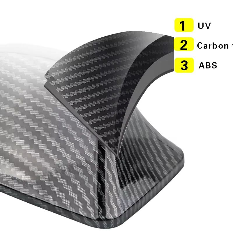 Universal Shark Fin Car Antenna Sleek Roof Aerial For FMAM Signal Enhancement And Style 3