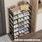 MultiTier Metal Shoe Rack Organizer Stackable SpaceSaving Storage For Closet Bedroom And Entryway 2