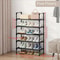 MultiTier Metal Shoe Rack Organizer Stackable SpaceSaving Storage For Closet Bedroom And Entryway 5