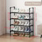 MultiTier Metal Shoe Rack Organizer Stackable SpaceSaving Storage For Closet Bedroom And Entryway 7