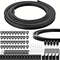 Flexible Bendable Curtain Track System  HeavyDuty Ceiling Or Wall Mount Curved Rail For RVs And Roo 5