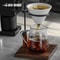 MHW3BOMBER 500ml Glass Coffee Server Elegant Pour Over Coffee Pot For Home Brewing 4