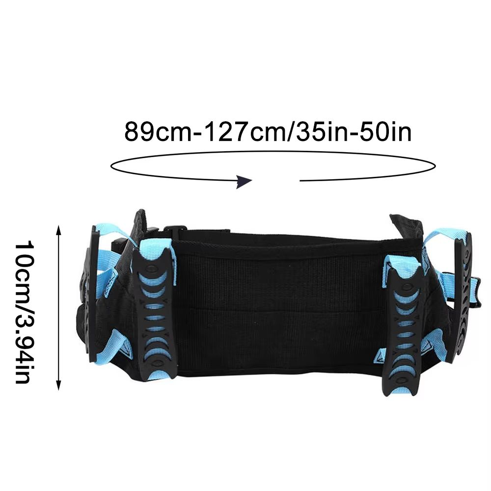 Adjustable 50 Gait Transfer Belt Secure Lifting And Walking Aid For Seniors Bariatric And Handicap 0