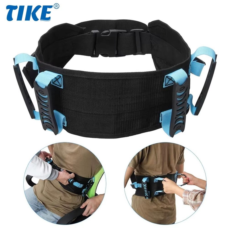 Adjustable 50 Gait Transfer Belt Secure Lifting And Walking Aid For Seniors Bariatric And Handicap 1