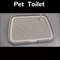 Reusable Dog Potty Training Toilet With Removable Grid Tray Hygienic Indoor Pee Pad Holder For Pet 5