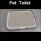 Reusable Dog Potty Training Toilet With Removable Grid Tray Hygienic Indoor Pee Pad Holder For Pet 5