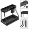 RShape DoubleLayer Kitchen Countertop Organizer PullOut Sink Storage Rack For Kitchen Bathroom 3