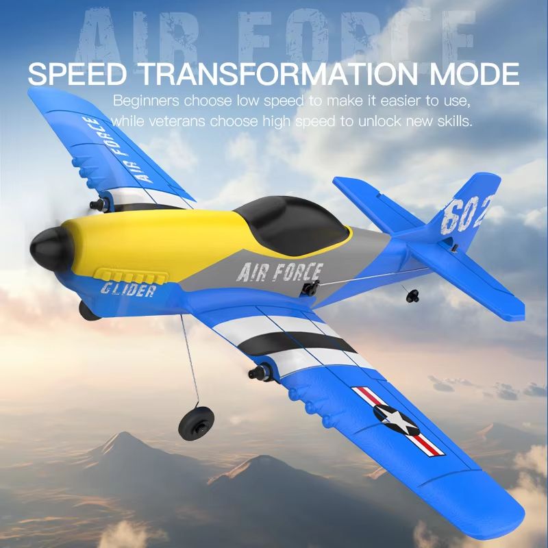 KF602 Professional RC Plane 24G Remote Control EPP Foam Glider Airplane For Kids Beginners 5