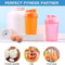 Sports Protein Shaker Bottle LeakProof 400ML Mixer Cup For Gym Fitness And Outdoor Hydration 3