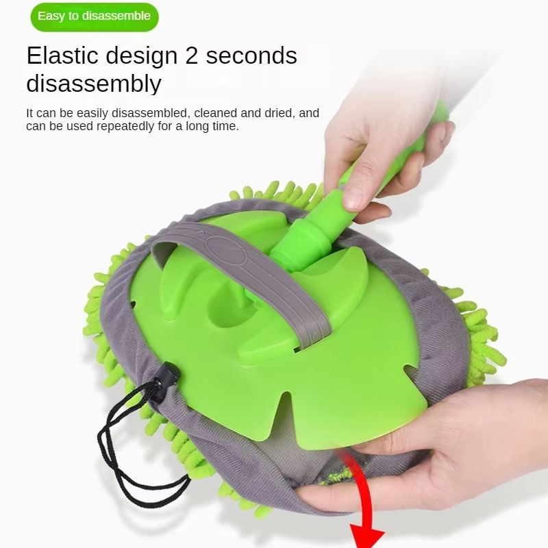 LEIBOO Telescopic Car Wash Brush Super Absorbent Car Cleaning Mop With Adjustable Long Handle 3