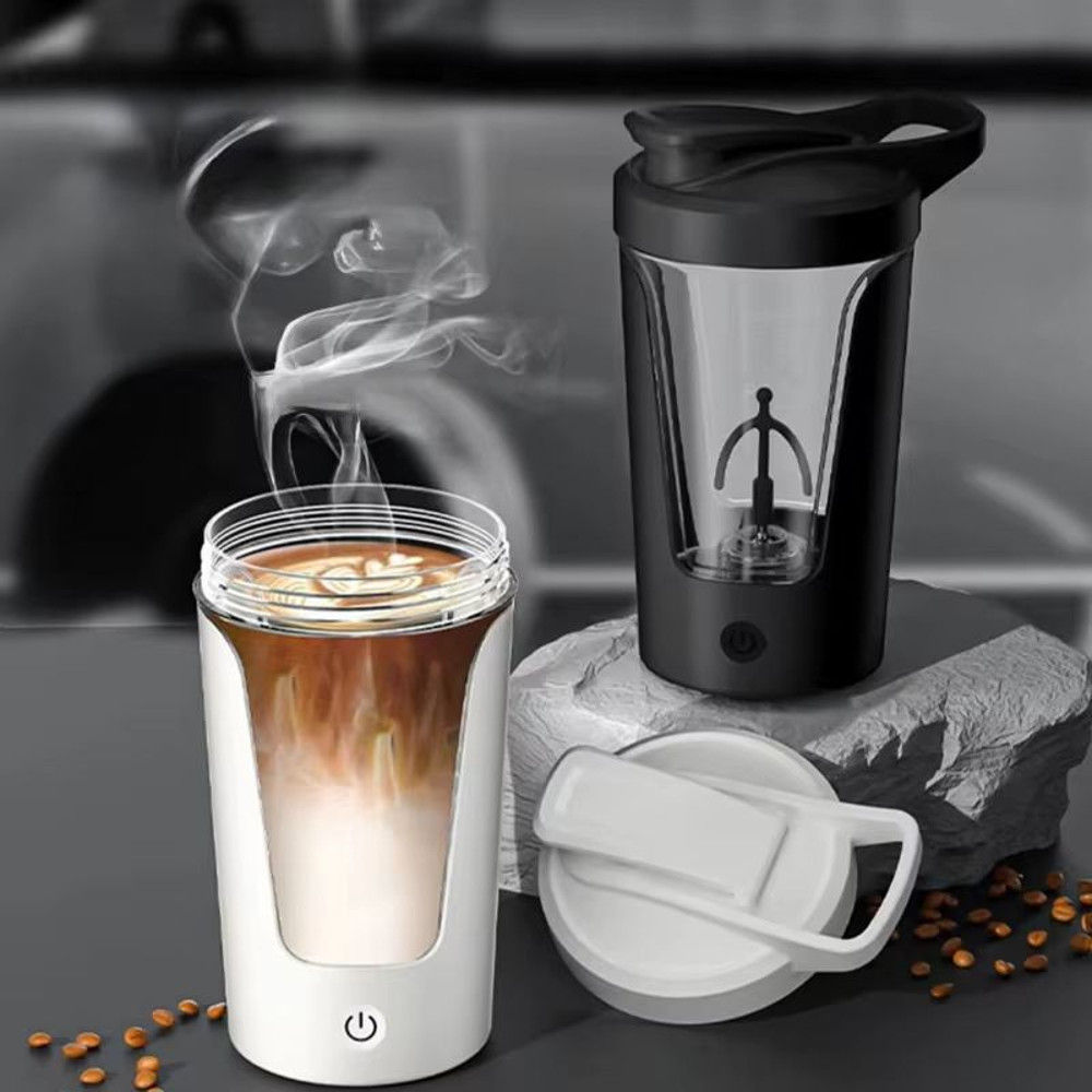 Xiaomi Portable Electric Protein Shaker Bottle USB Rechargeable Mixer Cup For Gym Meal Replacement 1