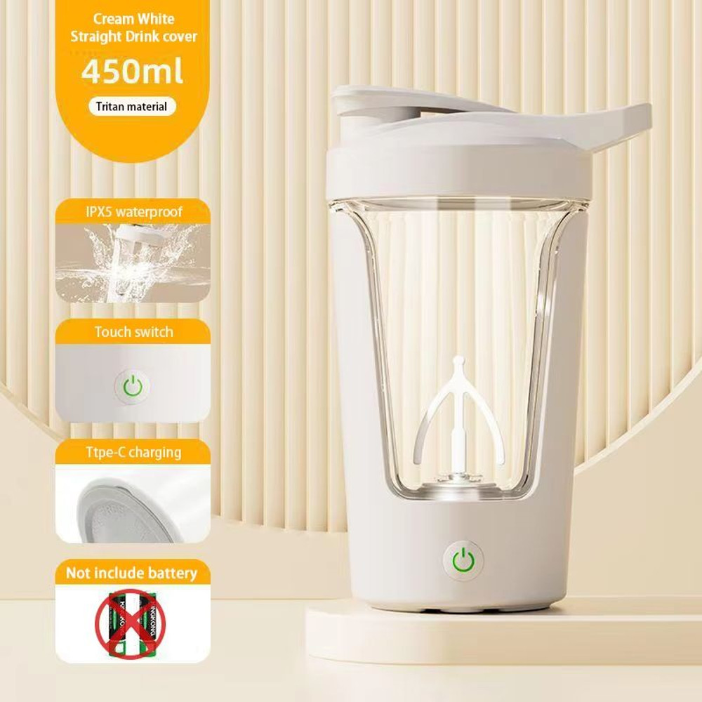 Xiaomi Portable Electric Protein Shaker Bottle USB Rechargeable Mixer Cup For Gym Meal Replacement 6