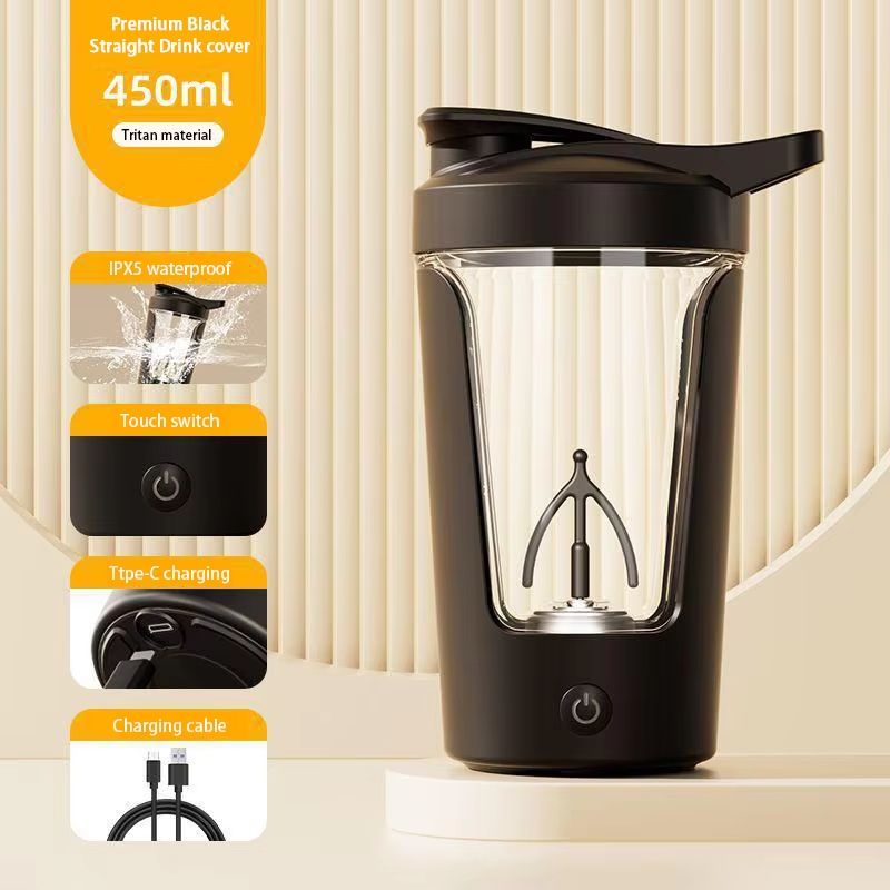 Xiaomi Portable Electric Protein Shaker Bottle USB Rechargeable Mixer Cup For Gym Meal Replacement 7