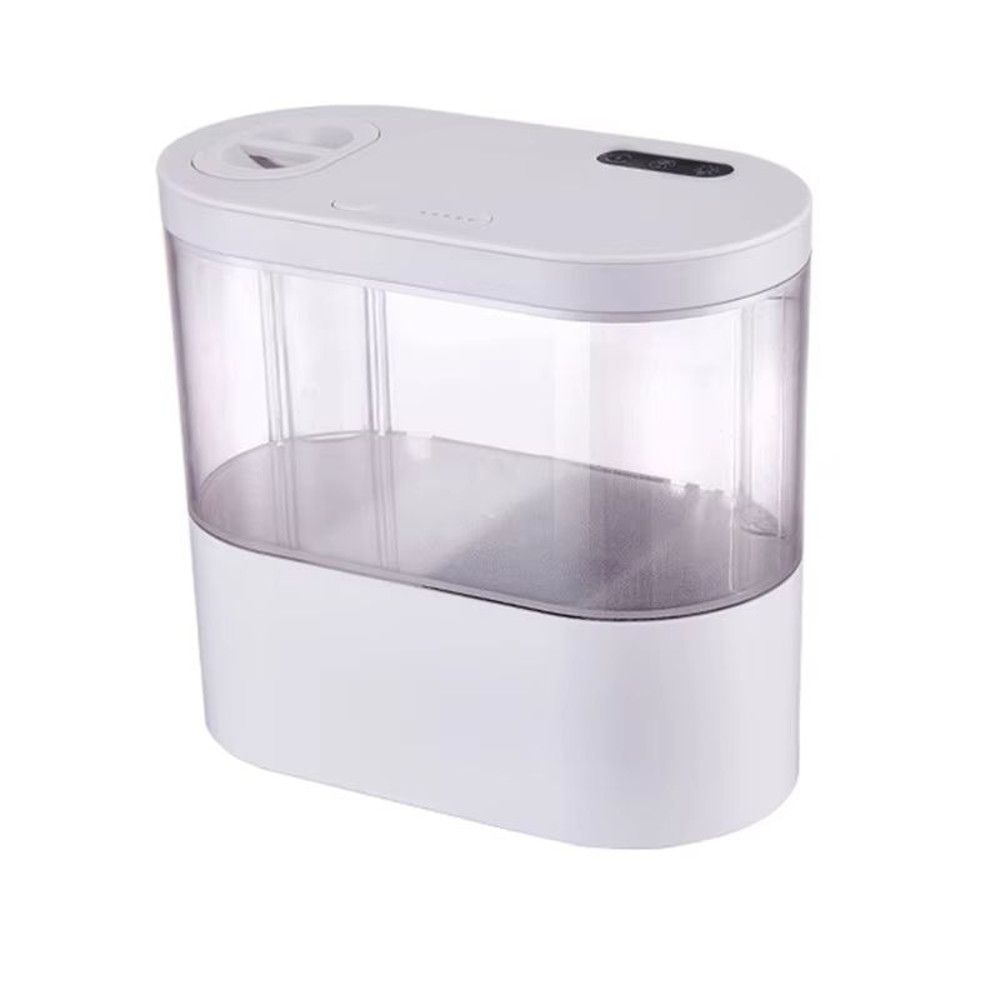USB Mini Desktop Aquarium With Builtin Water Pump LED Light  SelfCirculating Filter 5