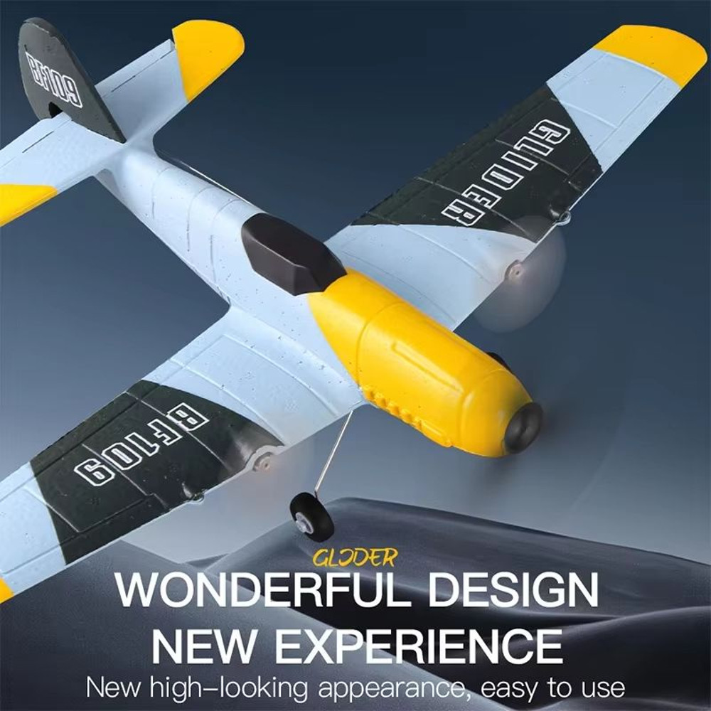 BF109 RC Airplane 24G EPP Foam Glider Durable RadioControlled Plane For Kids Hobbyists 4