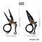 Booms Fishing X1 Aluminum Fishing Pliers SaltwaterResistant Multitool With Hook Remover And Braide 1