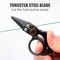 Booms Fishing X1 Aluminum Fishing Pliers SaltwaterResistant Multitool With Hook Remover And Braide 4
